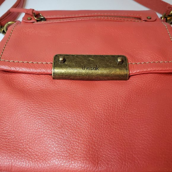 The Sak Pebbled Leather Organizer Crossbody Bag - Picture 6 of 15